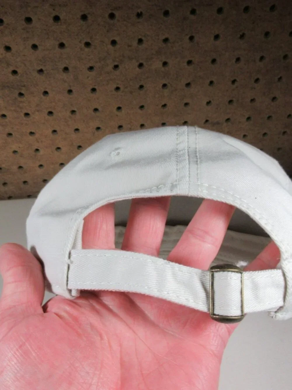 Vintage Brickyard Authentics mens khaki red 06 Indy 500 strapback hat OS NWT